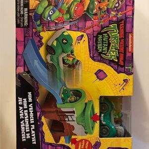 Tmnt Mini Vehicle Playset - Green